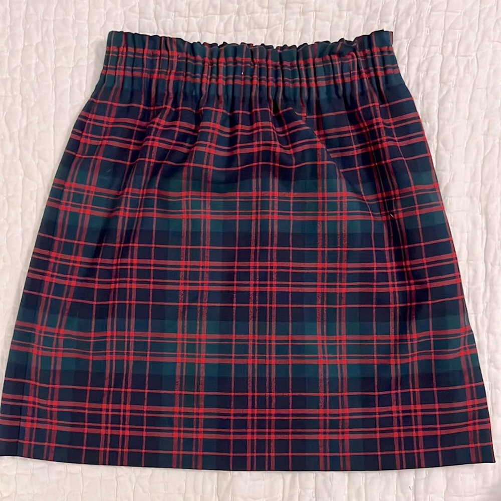 J. Crew Plaid Skirt